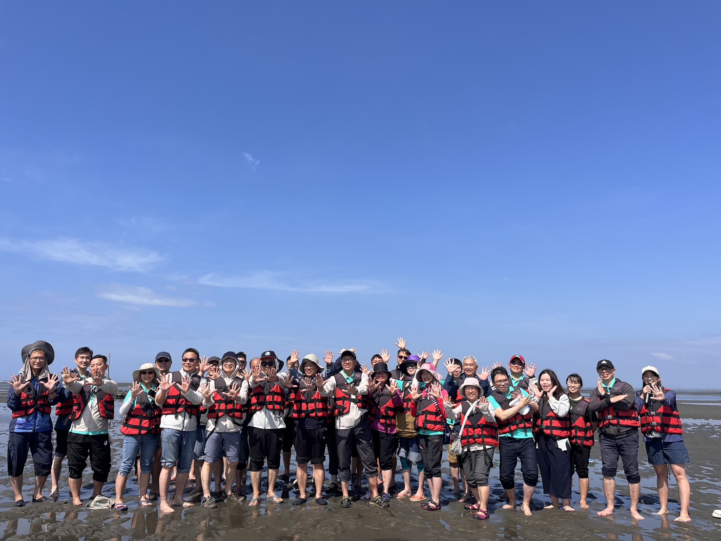 第十河川分署參訪外傘頂洲