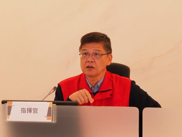 圖1 黃副署長宏莆講評