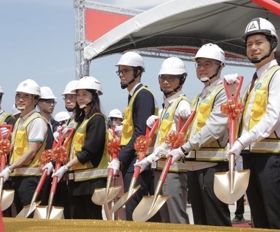 國內首座公辦十萬噸級新竹海水淡化廠開工典禮