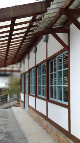 舊有眷舍改建日式型的旅宿新文化場域1