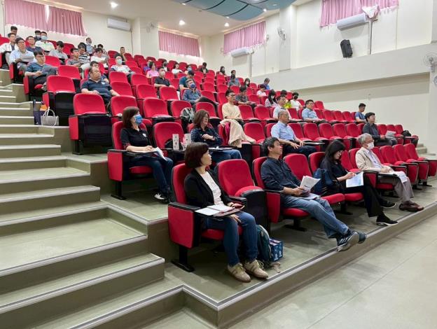 圖1與第三河川分署及中區水資源分署交流會第1場次