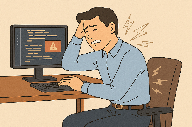 圖1 身體警訊(圖片來源：ChatGPT)