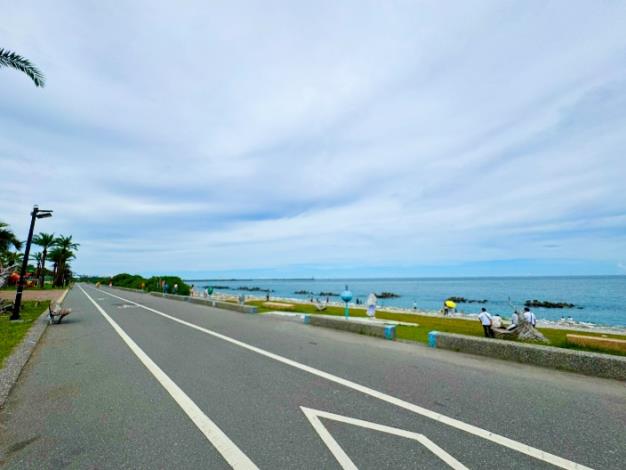 南濱堤防防汛路2