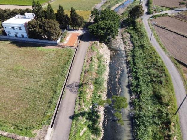 圖2河道整治前現況(一)