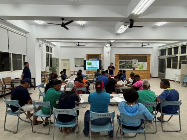 農業改良場適地宜林農作建議，並深入部落實作有機液肥製作課程