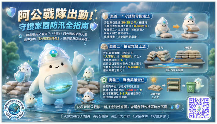 02抗旱與防汛-沙包堆疊教學