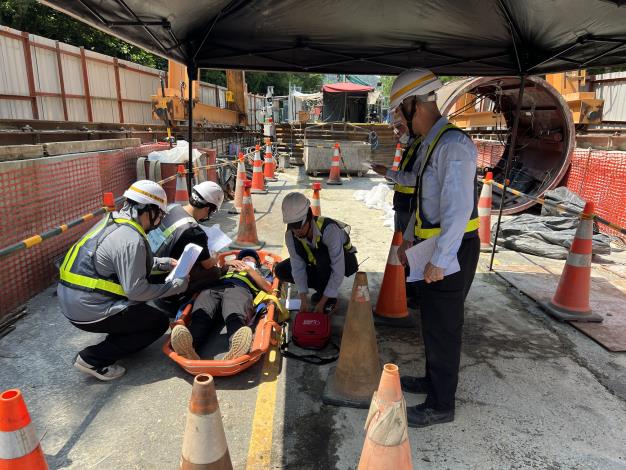 工地防災整備演練3