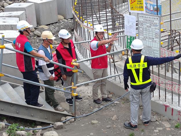 北水分署工地防汛檢查2