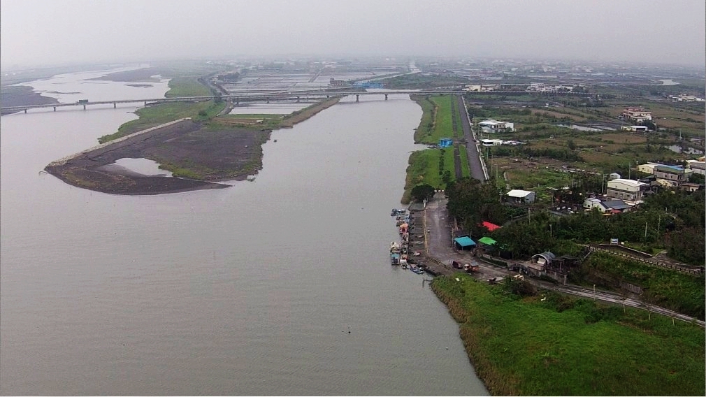 宜蘭河魅力河段環境營造位置空拍圖