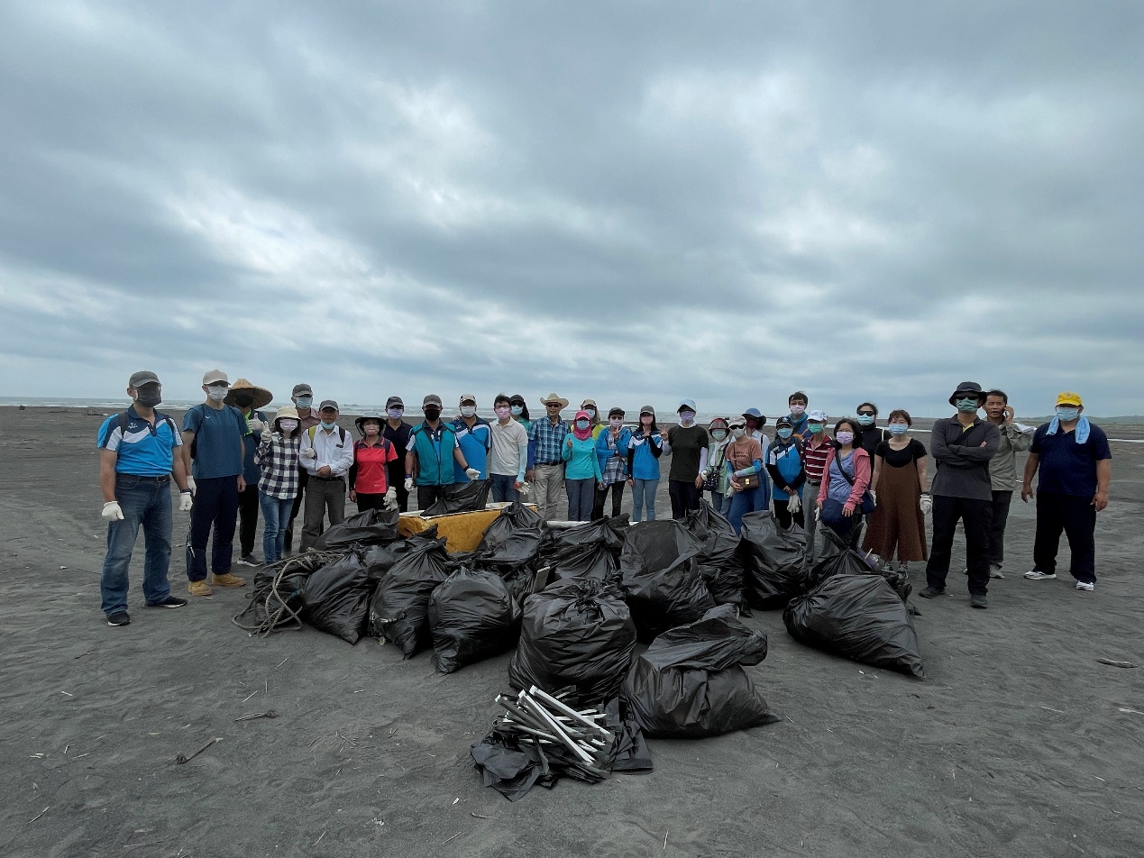 本次淨灘活動，共清除約600公斤垃圾，成果豐碩_圖示
