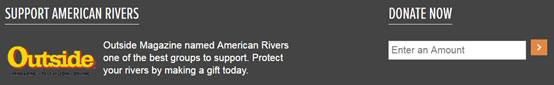 圖10、American Rivers組織主要推行的6類工作