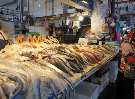 各式新鮮魚產