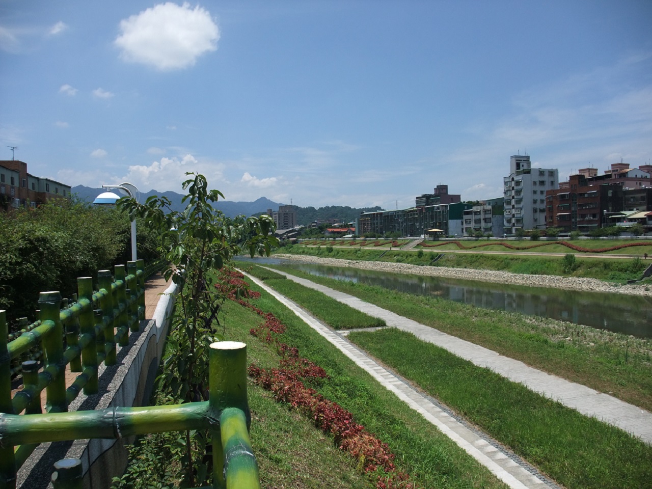 圖3 三峽河八安大橋河段