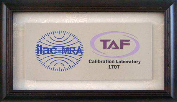Figure.2 TAF Certification Logo of CMCL