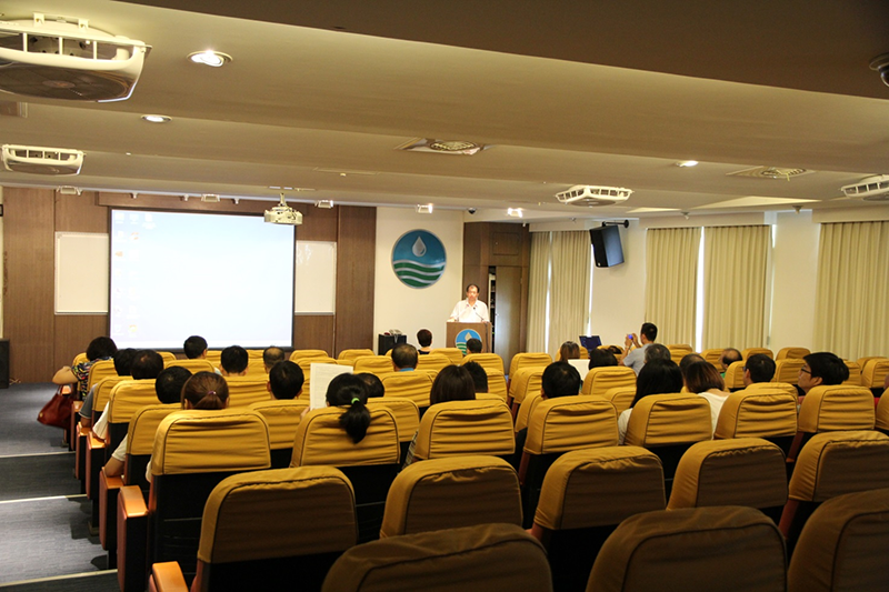 Figure.1 Director Chen presided the integrity education and training course.