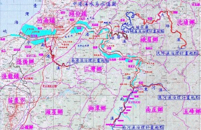 中港溪流域概況圖
