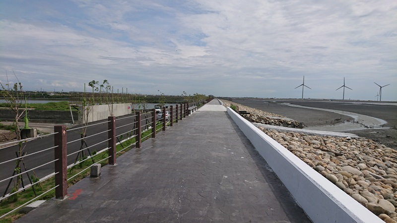 漢寶海堤海岸環境改善工程完工後照片_圖示
