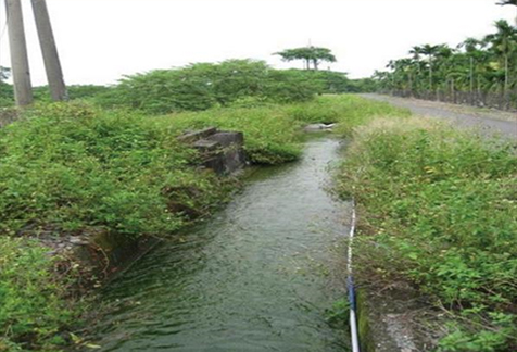 灌溉渠道 （圖片來源：科技大觀園）