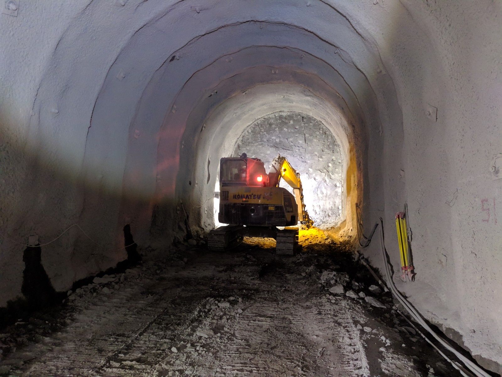 新建取水隧道開挖-109年11月