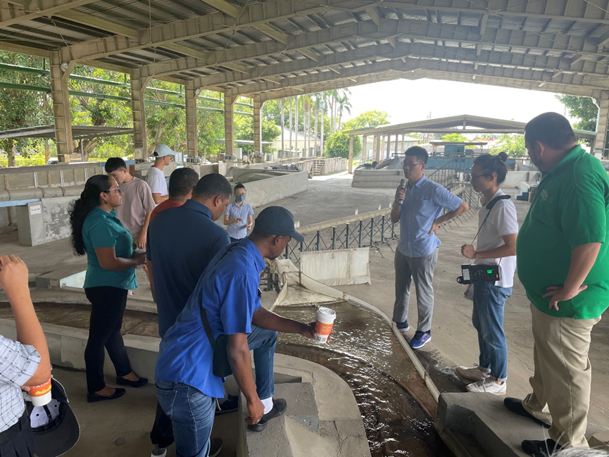 Visiting the physical model of Yuansantze diversion channel